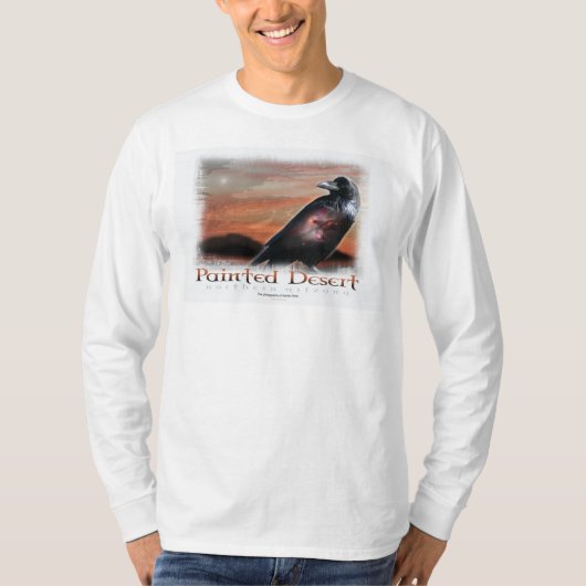 Rabe der gemalten Wüste T-Shirt (Vorderseite)