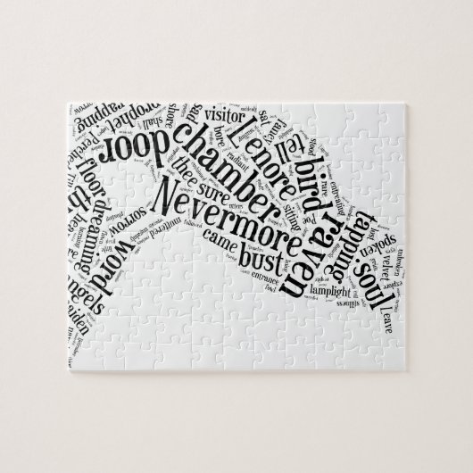 Rabe durch Edgar Allan Poe Puzzle (Horizontal)