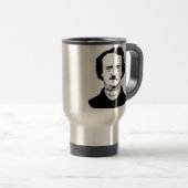 Rabe Edgar Allen Poe Reisebecher (VorderseiteRechts)