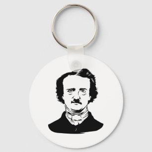 Rabe Edgar Allen Poe Schlüsselanhänger