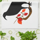 Rabe Geschirrtuch (Gefaltet)