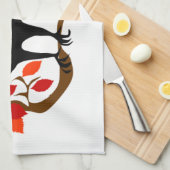 Rabe Geschirrtuch (Viertel Falte)