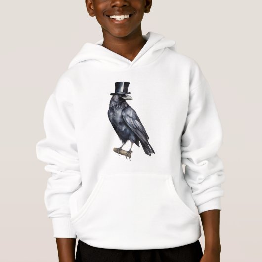 Rabe Hoodie (Vorderseite)