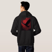 Rabe Hoodie (Schwarz voll)