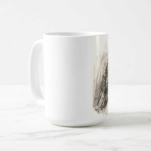 Rabe Kaffeetasse (Vorderseite Links)