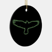 Rabe Keramikornament (Rechts)