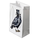 Rabe Kleine Geschenktüte (Rückseite Schrägansicht)