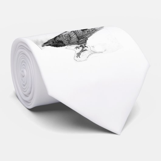 Rabe Krawatte (Gerollt)