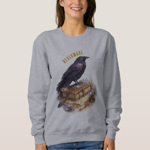 Rabe Niemals Mehr Mystischer Rabe Unisex Sweatshirt
