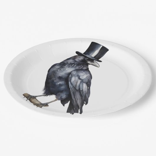 Rabe Pappteller (Schrägansicht)
