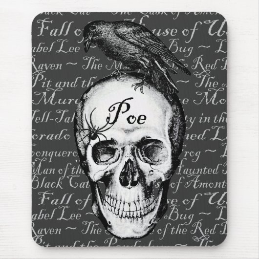 Rabe Poe Mousepad (Vorne)