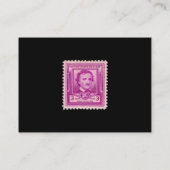 Rabe Poes Visitenkarte (Rückseite)