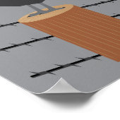 Rabe Poster (Ecke)