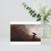 Rabe Postkarte (Stehend Vorderseite)