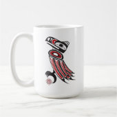 Rabe stiehlt die Sonne Kaffeetasse (Links)