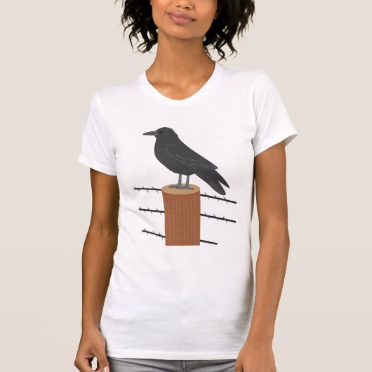 Rabe T-Shirt (Vorderseite)