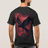 Rabe T-Shirt (Rückseite)