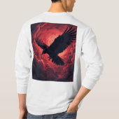 Rabe T-Shirt (Rückseite)