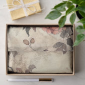 Rabe und Rosen Dekupage Seidenpapier (Geschenk)