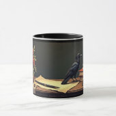 Rabe und Totenkopf Tasse (Zentrum)