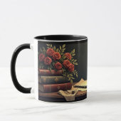 Rabe und Totenkopf Tasse (Links)