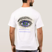 Rabe zur Taube T-Shirt (Rückseite)