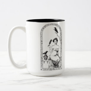 Rabe Zweifarbige Tasse