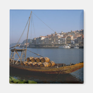 Rabelo Boats, Porto, Portugal Magnet