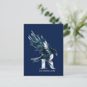 Raben-Aquarell Harry Potters | RAVENCLAW™ Postkarte (Stehend Vorderseite)