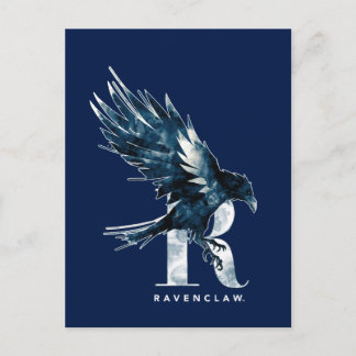 Raben-Aquarell Harry Potters | RAVENCLAW™ Postkarte