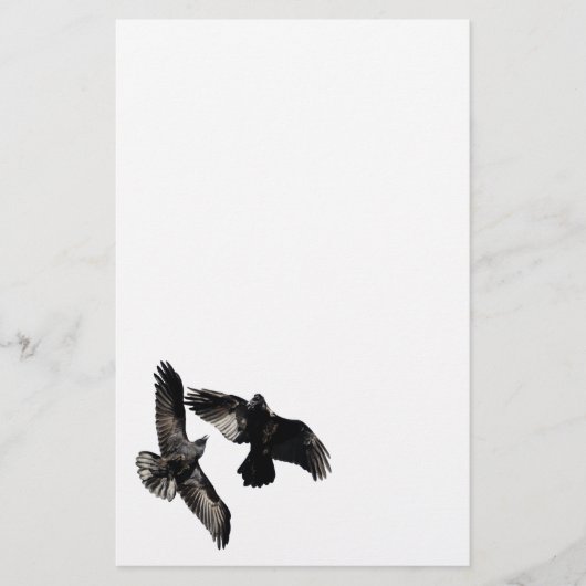 Raben Briefpapier (Vorderseite)