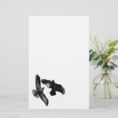 Raben Briefpapier (Stehend Vorderseite)