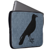 Raben-Custom-Farbgehäuse Laptopschutzhülle (Vorne Rechts)