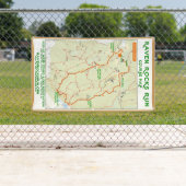 Raben-Felsen-Laufkarten-Fahne Banner (Insitu)