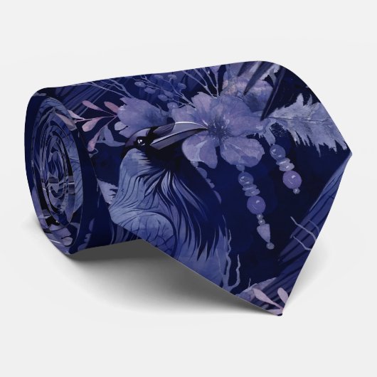 Raben Krawatte (Gerollt)