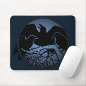 Raben-Kunst Mouspads coole Mousepad (Mit Mouse)