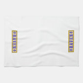 Raben-Lilien-Küchen-Tücher Handtuch (Horizontal)