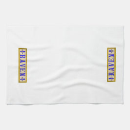 Raben-Lilien-Küchen-Tücher Handtuch