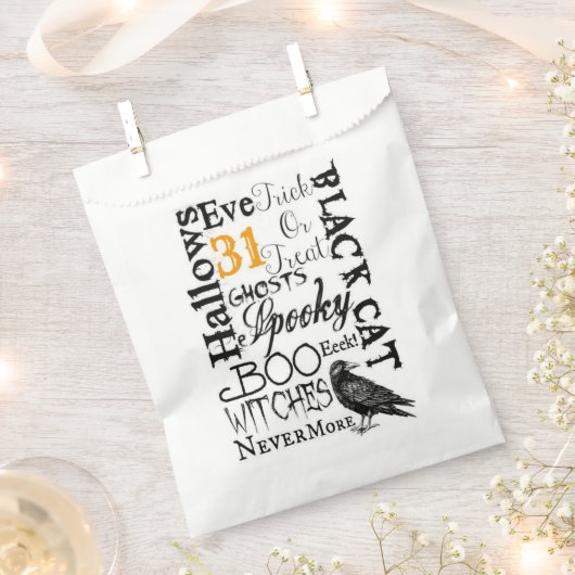 Raben-Nevermore Geschenktütchen (Ausgeschnitten)