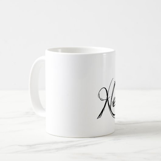 Raben-Nevermore Tasse Edgar Allen Poe (Vorderseite Links)
