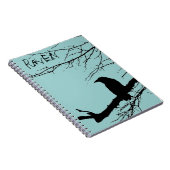 Raben-Notizbuch Notizblock (Rechte Seite)