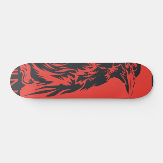 Raben-Plattform Skateboard (Horizontal)