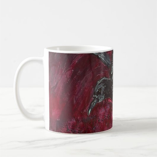 Raben-Schale Kaffeetasse (Links)
