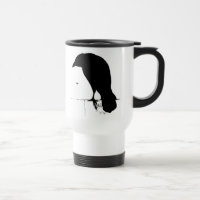 Raben-Silhouette - Vintage-Goth-Raben & Krähen