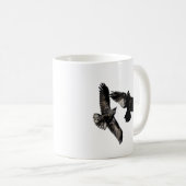 Raben-Tanz Kaffeetasse (VorderseiteRechts)