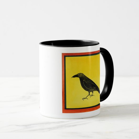 Raben-Tasse Tasse (VorderseiteRechts)