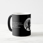 Raben-Tasse Verwandlungstasse (Vorderseite Links)