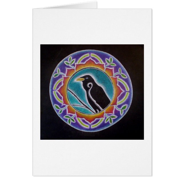 RABEN-TOTEM-MANDALA (Vorne)