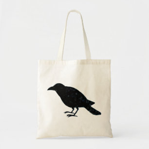 Raben-Tragetasche Rabe Krähe Tasche Schwarze Vogel