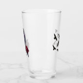 Raben Trinken oder Bierglas Glas (Links)